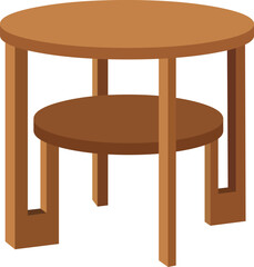 Stylish Round Coffee Table for Modern Living Rooms
