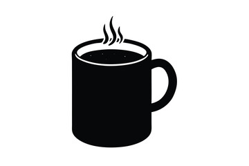 hot cocoa mug vector icon