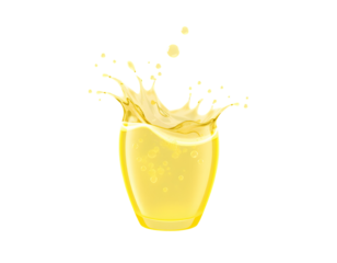 Lemonade Splash in Glass