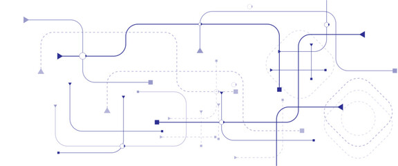 Abstract futuristic technology background. Technology background with crossed lines and dots. abstract blue background abstract blue background with bubbles	
