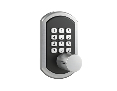 Keypad Door Lock with Digital Code Entry
