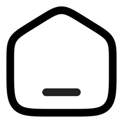 modern home icon