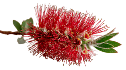 A plain image of bottle brush, white background --ar 16:9