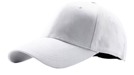 A single baseball cap, white background --ar 16:9
