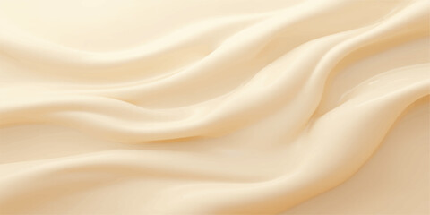 Obraz premium Golden silk and satin fabric background with smooth flowing texture and luxurious shiny golden drapery design pattern