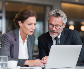 Corporate Business Meeting with Collaborative Digital Interface in Modern Conference Room