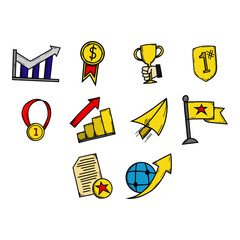 success clip art set