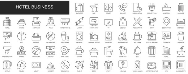 Customer Service Black Icon collection most use on social Media