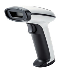 barcode scanner isolated on a transparent background.