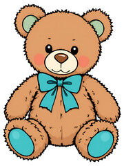 Fototapeta premium Isolated Teddy Bear