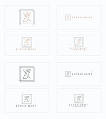 Collection of Minimalist Designs Featuring Elegant Line Art and Typography