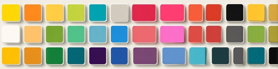 Campione di Colori Unici in Griglia