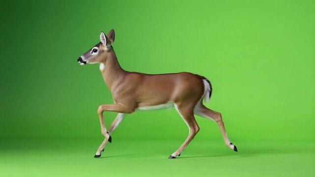 green screen animal deer running video vfx projects 