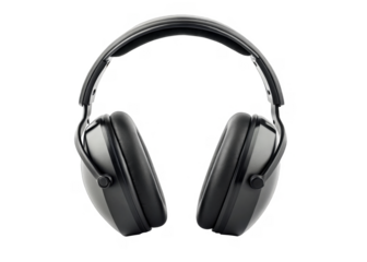 Ear Muffs isolated on a transparent background.