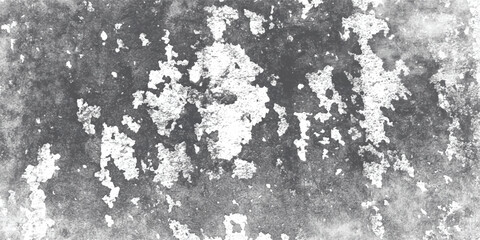 Abstract grayscale texture showing weathered surface and white paint flaking for background design