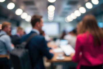 Education background with bokeh. Blurred lights, learning school, abstract.