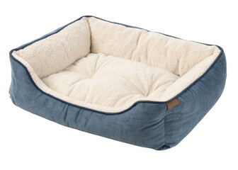 Obraz premium Pet Bed isolated on a transparent background.
