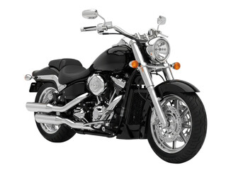 motorcycle isolated