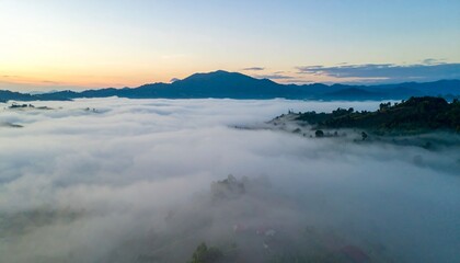 Obraz premium sunrise in the mountains