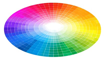 Obraz premium Ruota Cromatica Vettoriale con 64 Colori
