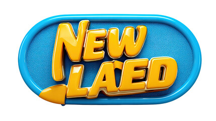 New LAED logo: A vibrant and eye-catching New LAED logo, presented with bold colors and a modern design, perfect for branding and promotional use.