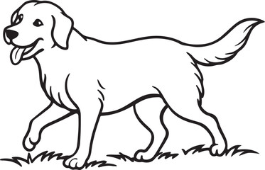 Cute purebred beagle puppy sitting and looking friendly