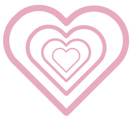 pink heart shape