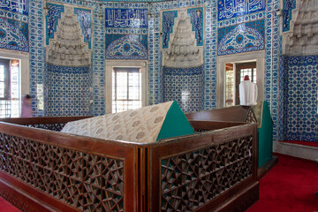 The Tomb of Hurrem Sultan in Istanbul - Turkey. Haseki Sultan Roxelana.