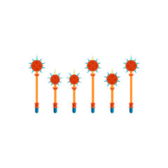 different coral mace set  