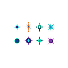 different glow compass tool set  