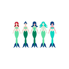  different mermaid illusion costume set  