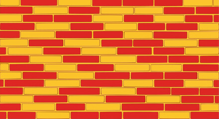 Obraz premium red brick wall