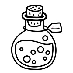 Potion bottle for halloween