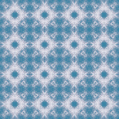 seamless pattern with snowflakes