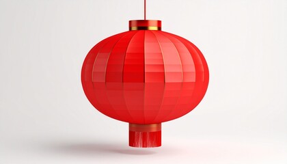 Obraz premium red christmas lantern
