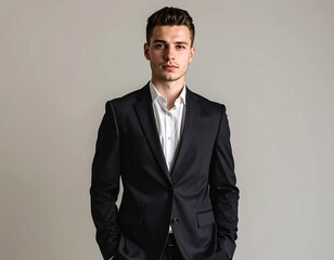 Fototapeta premium ビジネスSNS用プロフィール写真,LinkedIn profile photo