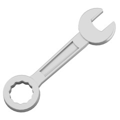 Wrench Tool 3D Icon for Labor Day