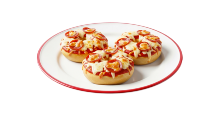 delicious pepperoni pizza bagels quick easy party snack idea