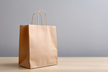 Shopping Bag Display, Minimalist Style, Studio Setting, Product Photography, Neutral Background