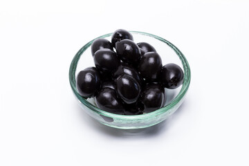 Platillo de aceitunas negras sin hueso