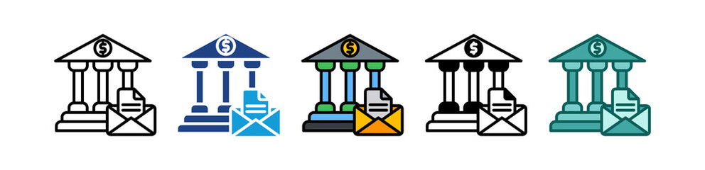 Letter Of Credit multiple icon