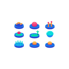  different water ball arena set   