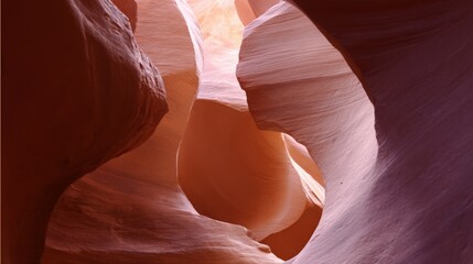 Antelope Canyon's Orange Formations