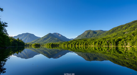 Mirror Lake and Mountain Reflections