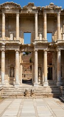 Naklejka premium Ancient ruins in sunlight