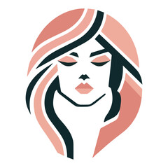 Unique and strong brand logo for women