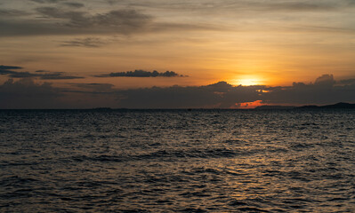 Beach Scenes, Sunsets and Jet Skis at Thailand