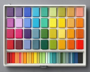 Tavolozza di colori a 30 quadrati