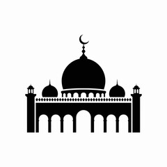 taj mahal vector illustration