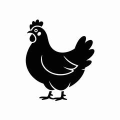 vector illustration of a chicken